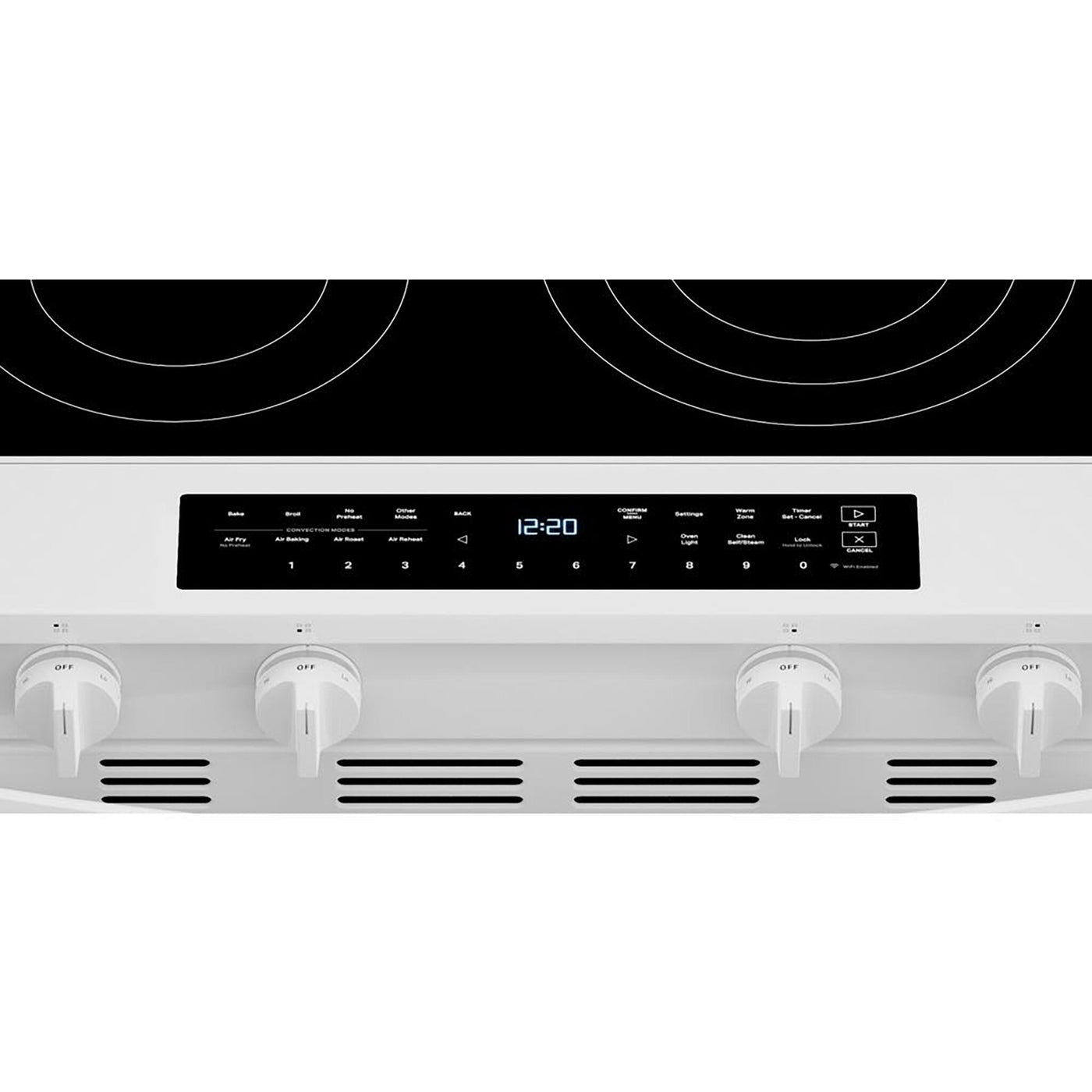 Whirlpool White Slide-In Electric Range (5.3 Cu.Ft.) - YWSES7530RW