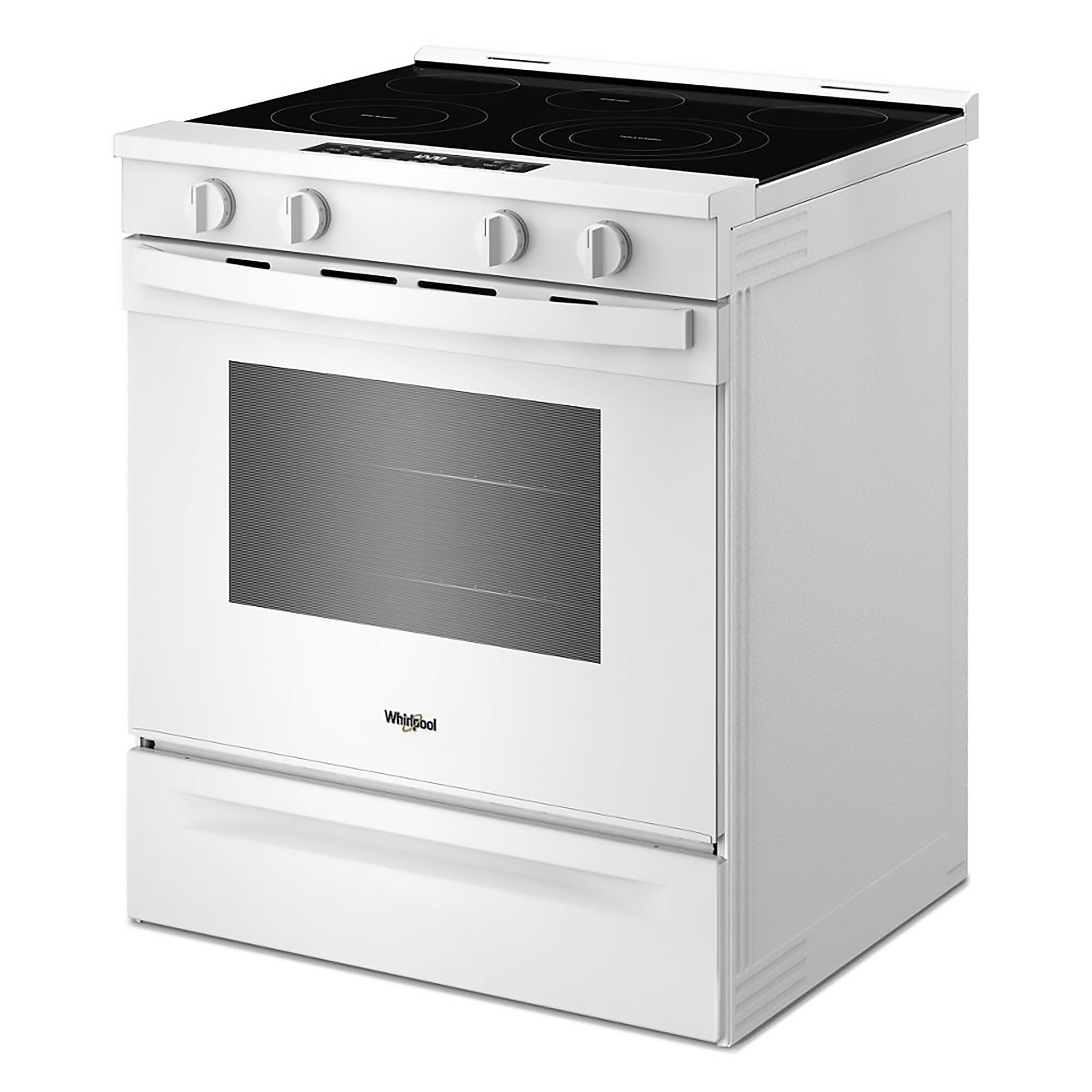 Whirlpool White Slide-In Electric Convection Range (5.3 cu.ft.) - YWSES5030SW