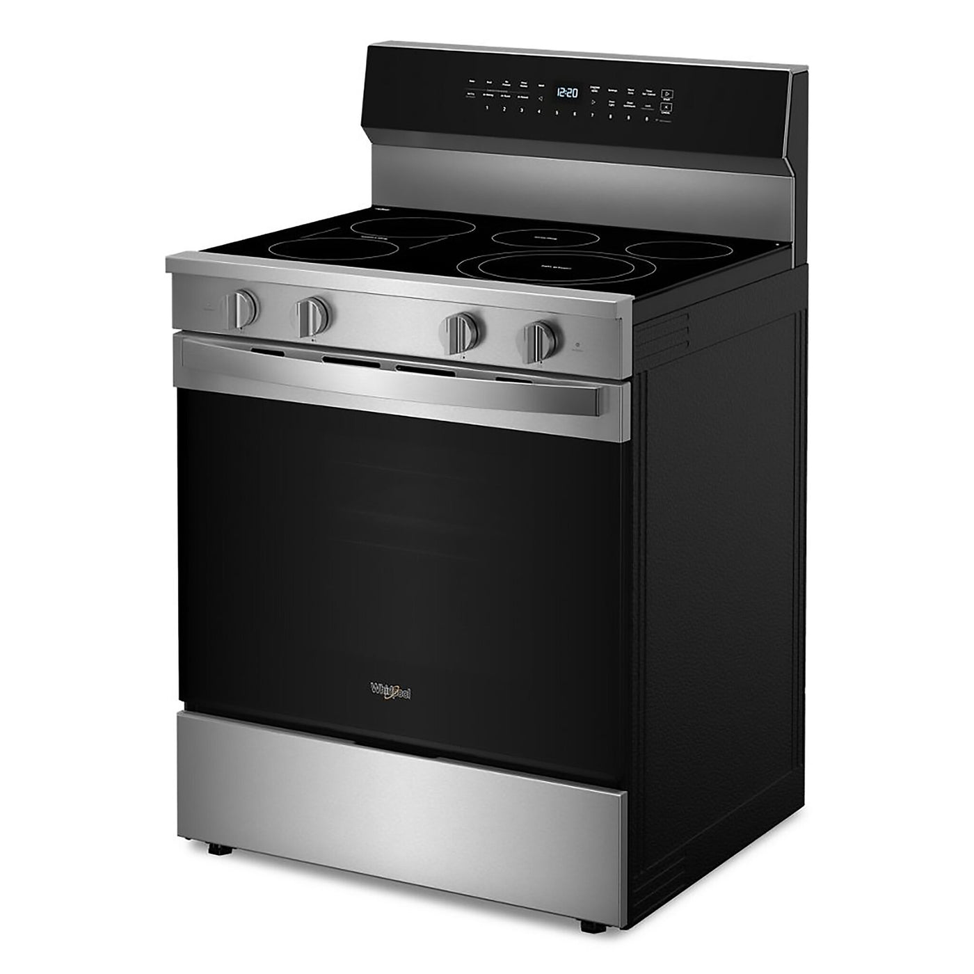 Whirlpool Fingerprint Resistant Stainless Steel Freestanding Electric Convection Range (5.3 cu.ft.) - YWFES7030SZ