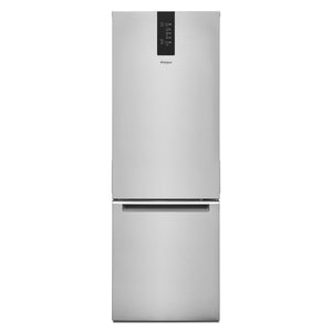 Whirlpool 24" 12.9 Cu. Ft. Stainless Steel Bottom-Freezer Refrigerator - WRB533CZJZ