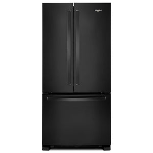 Whirlpool 32.75" 22 Cu. Ft. Black French Door Refrigerator - WRFF5333PB