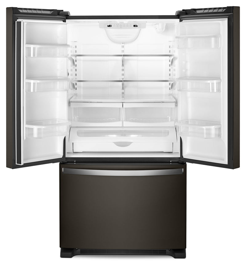 Whirlpool Black Stainless Steel French Door Refrigerator (22.1 Cu
