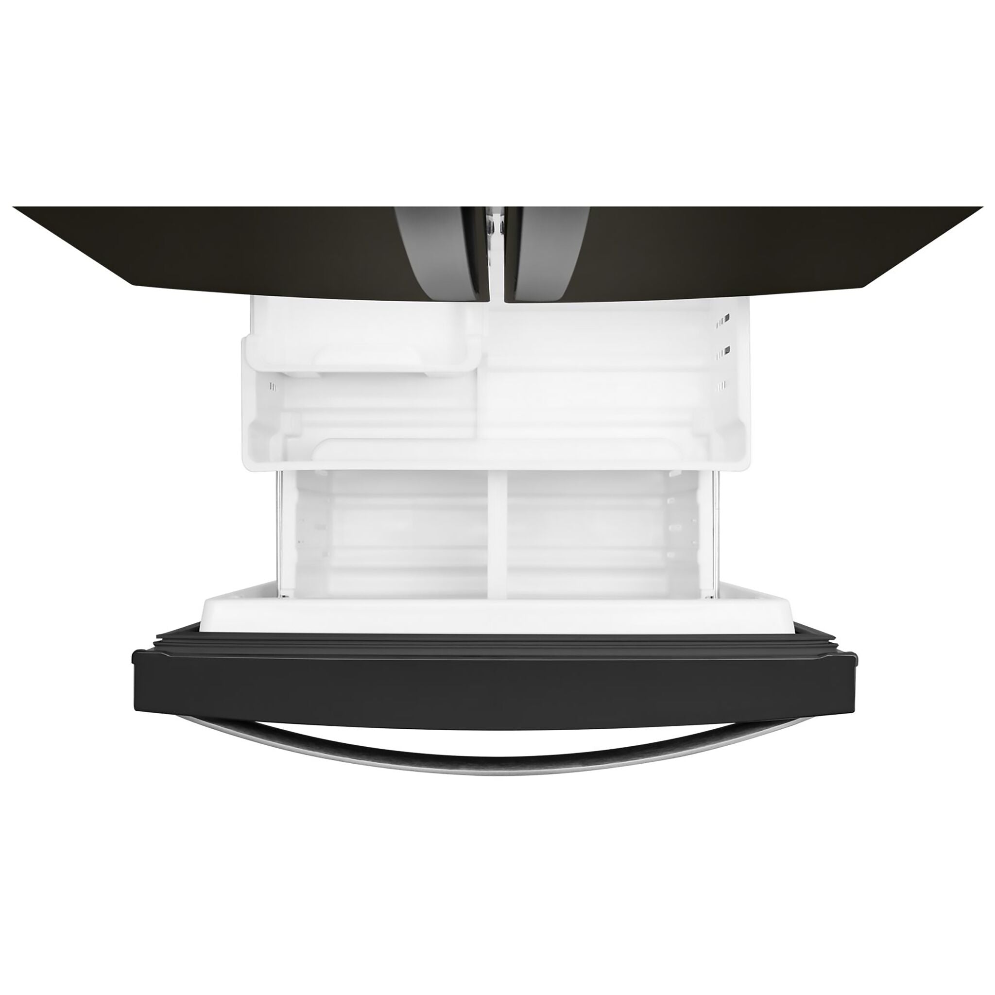 Whirlpool 29.5" 20 Cu. Ft. Black Stainless Steel French Door Refrigerator- WRF560SMHV