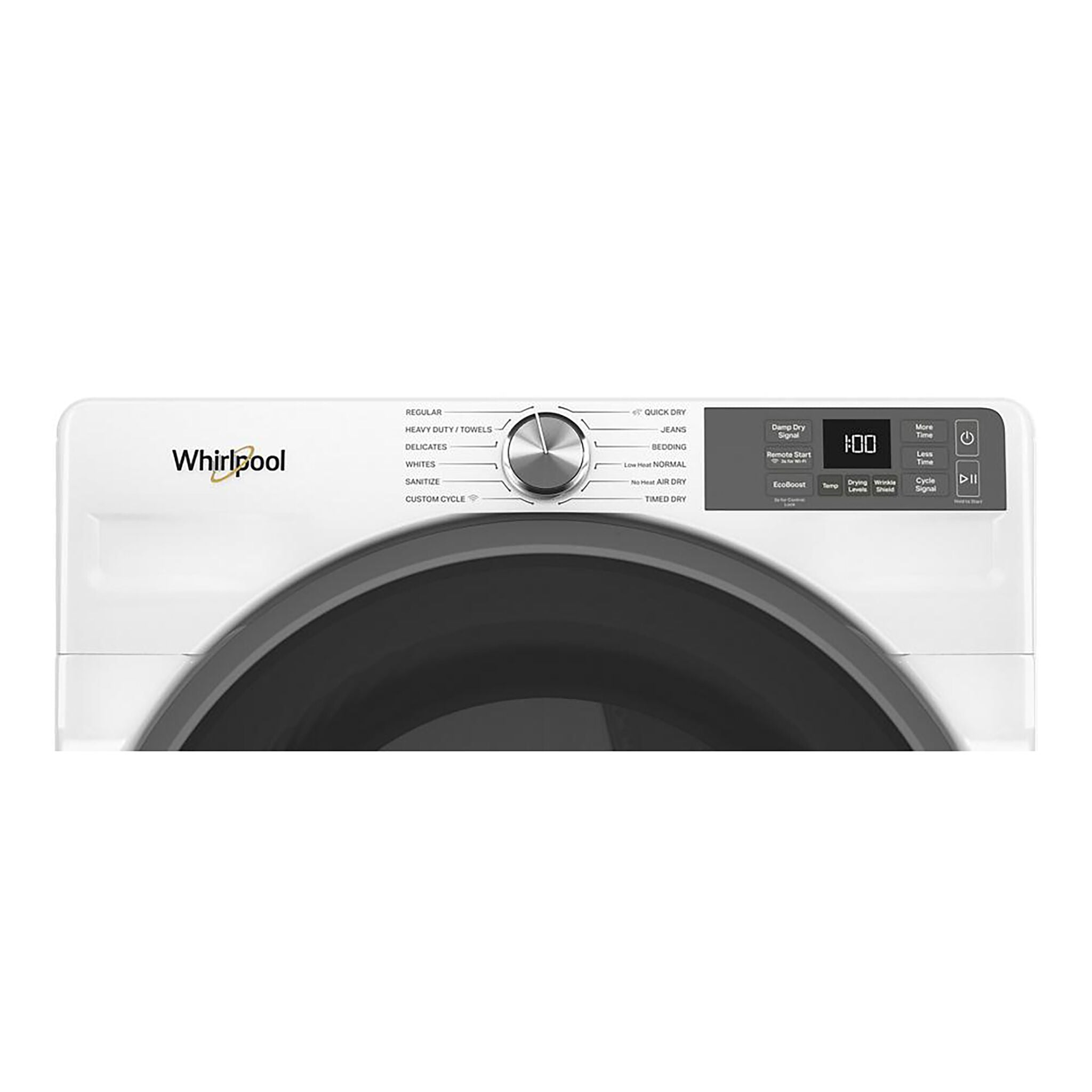 Whirlpool White Gas Dryer with Wrinkle Shield™ (7.4 Cu.Ft.) - WGD5720RW