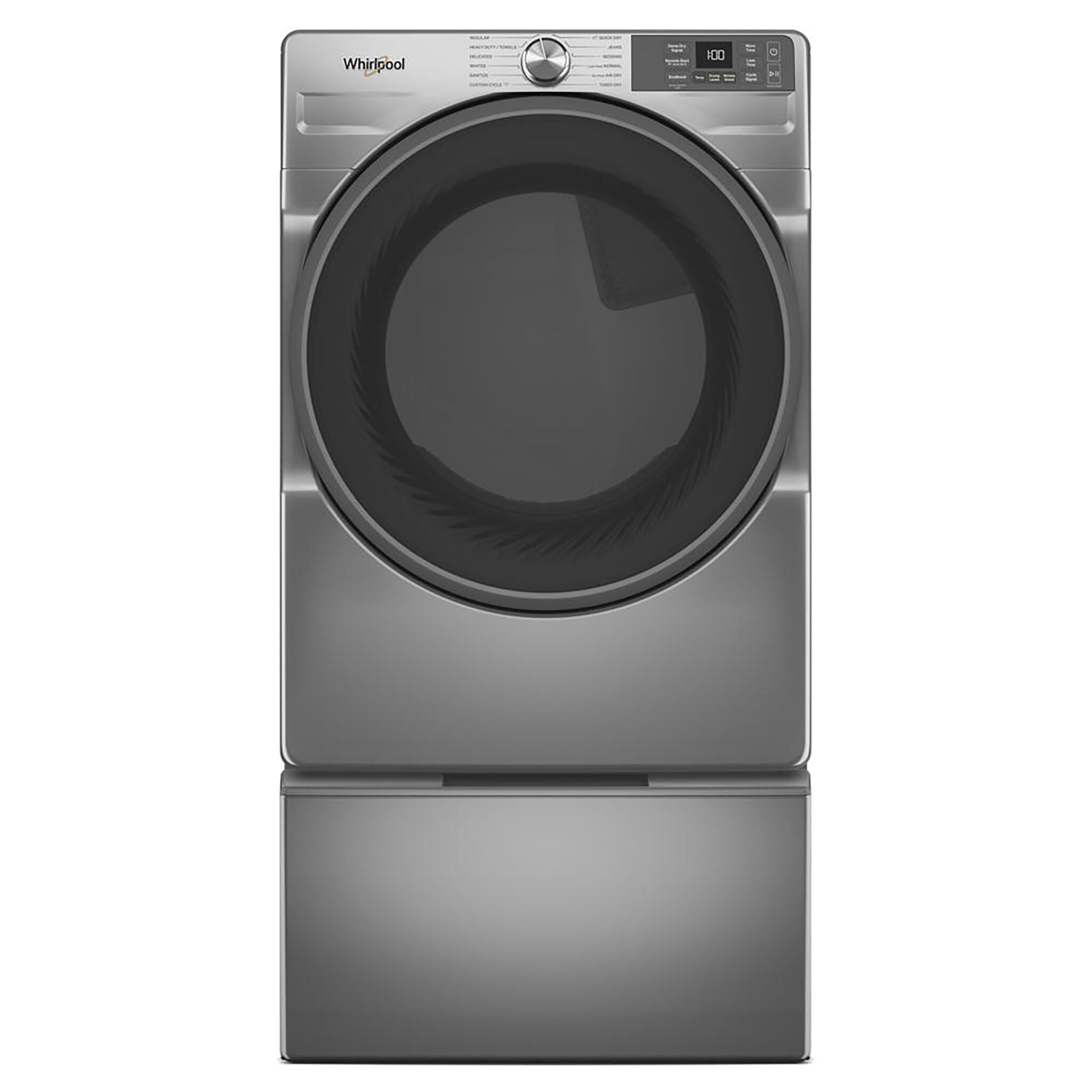 Whirlpool Radiant Silver Electric Dryer (7.4 Cu.Ft.) - YWED5720RR