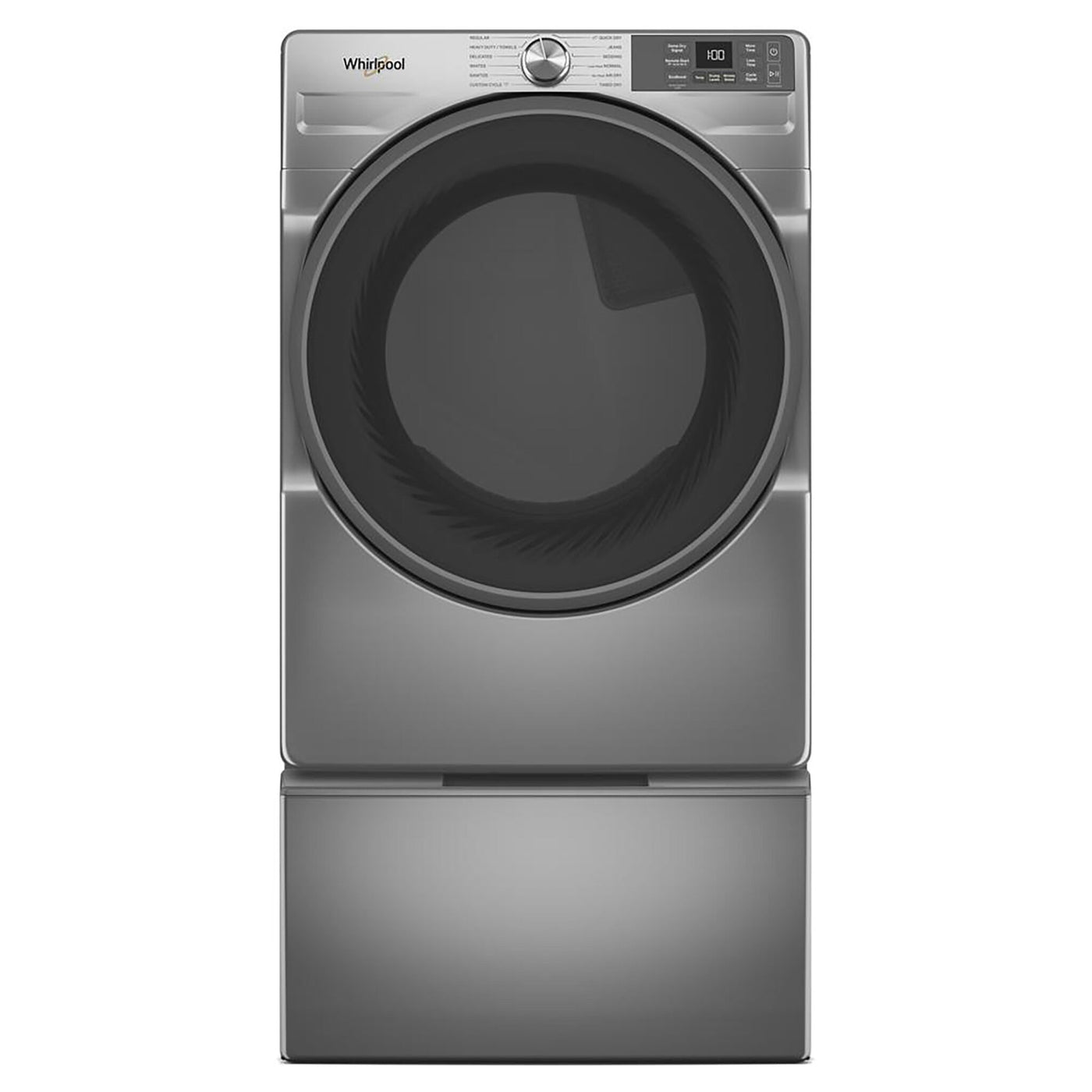 Whirlpool Radiant Silver Gas Dryer (7.4 Cu.Ft.) - WGD6720RR