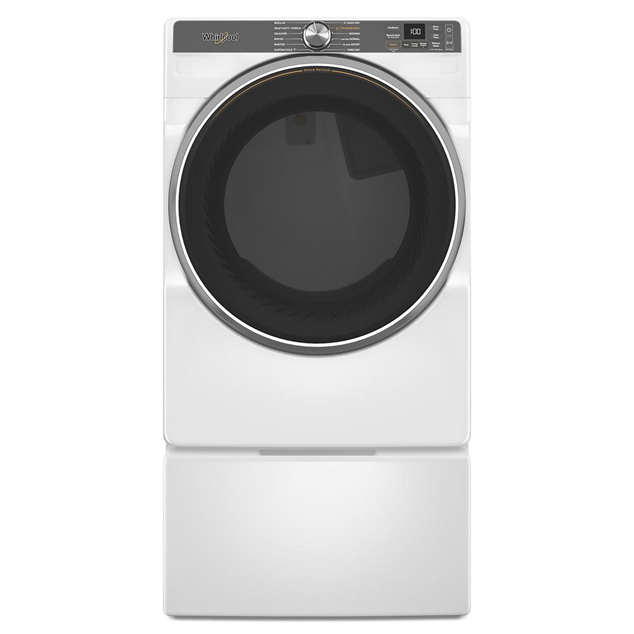 Whirlpool White Electric Dryer (7.4 Cu.Ft.) - YWED6720RW