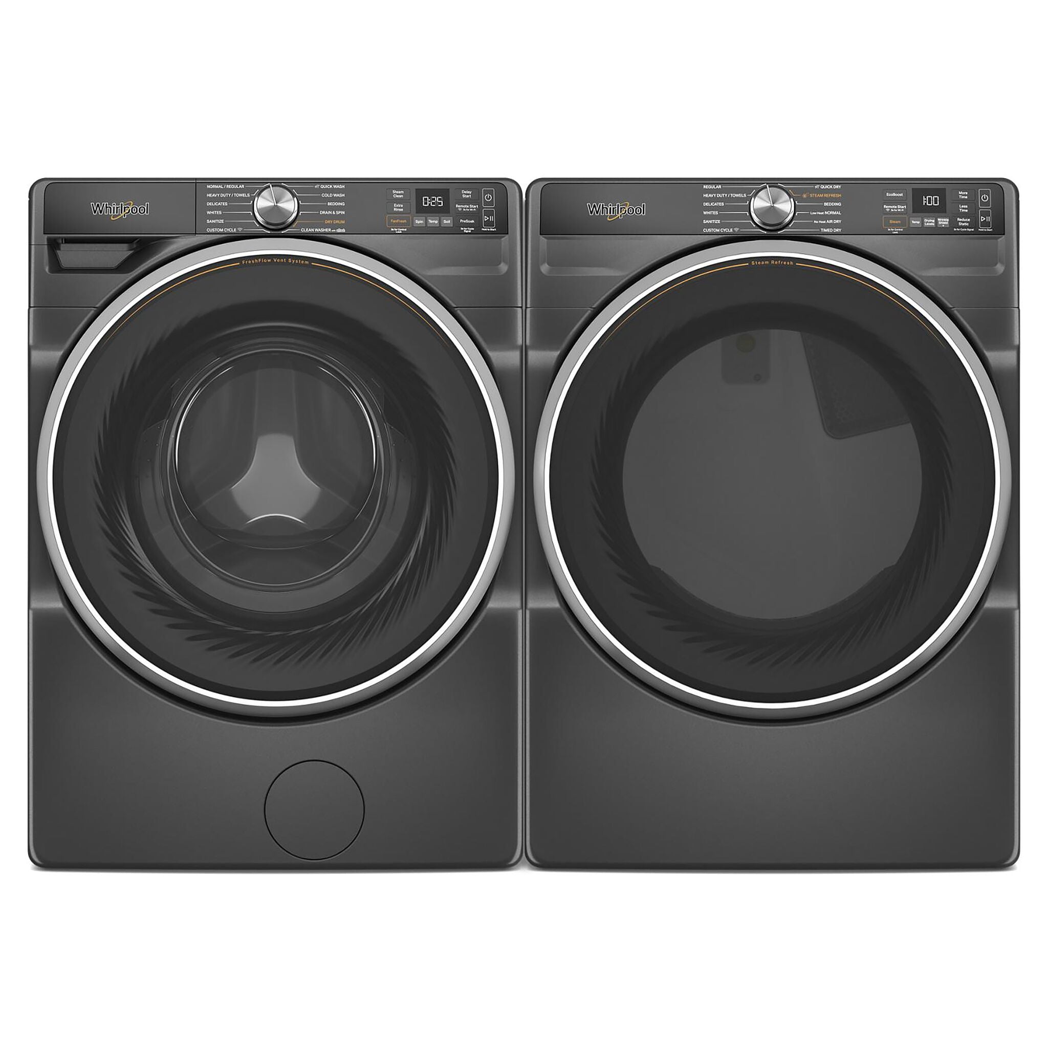 Whirlpool Volcano Black Electric Dryer (7.4 Cu.Ft.) - YWED6720RU