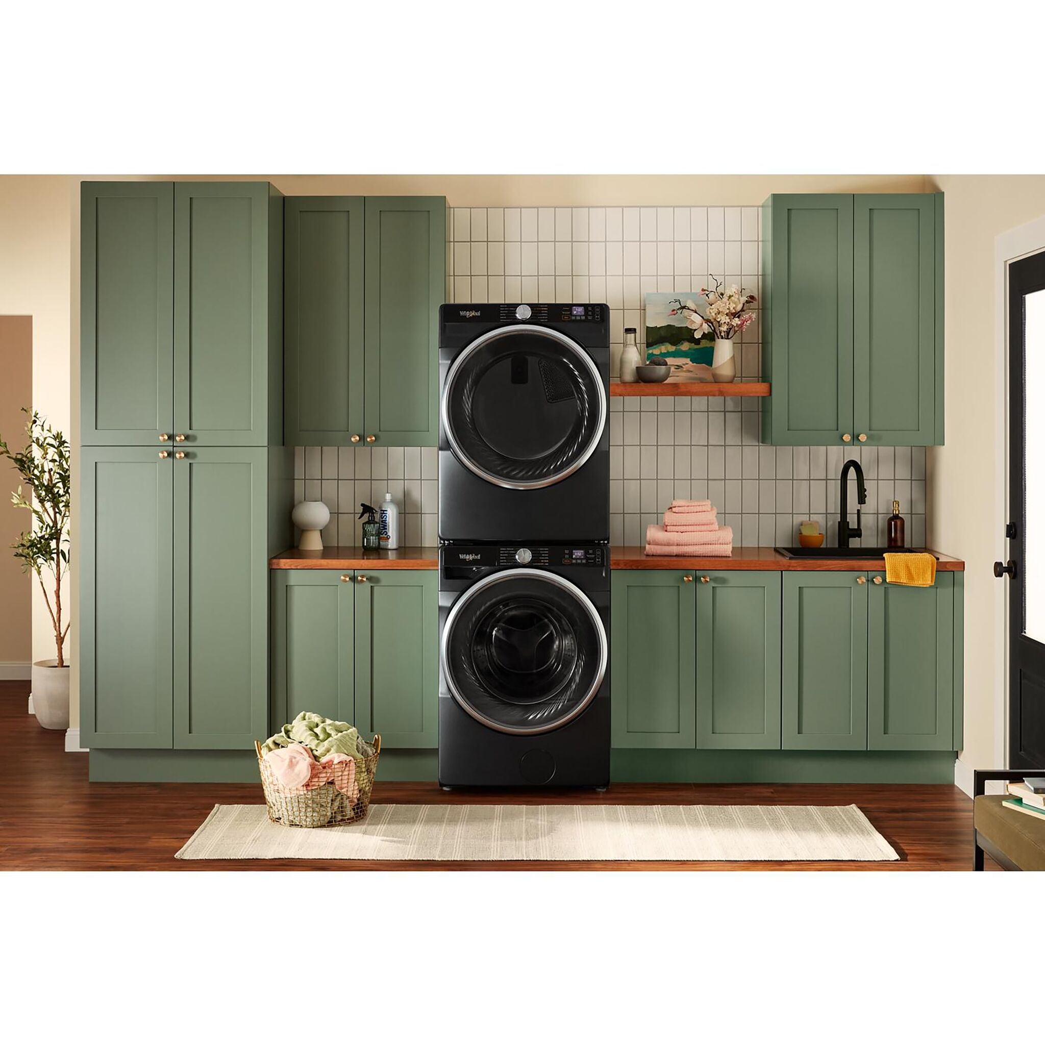 Whirlpool Volcano Black Gas Dryer (7.4 Cu.Ft.) - WGD6720RU