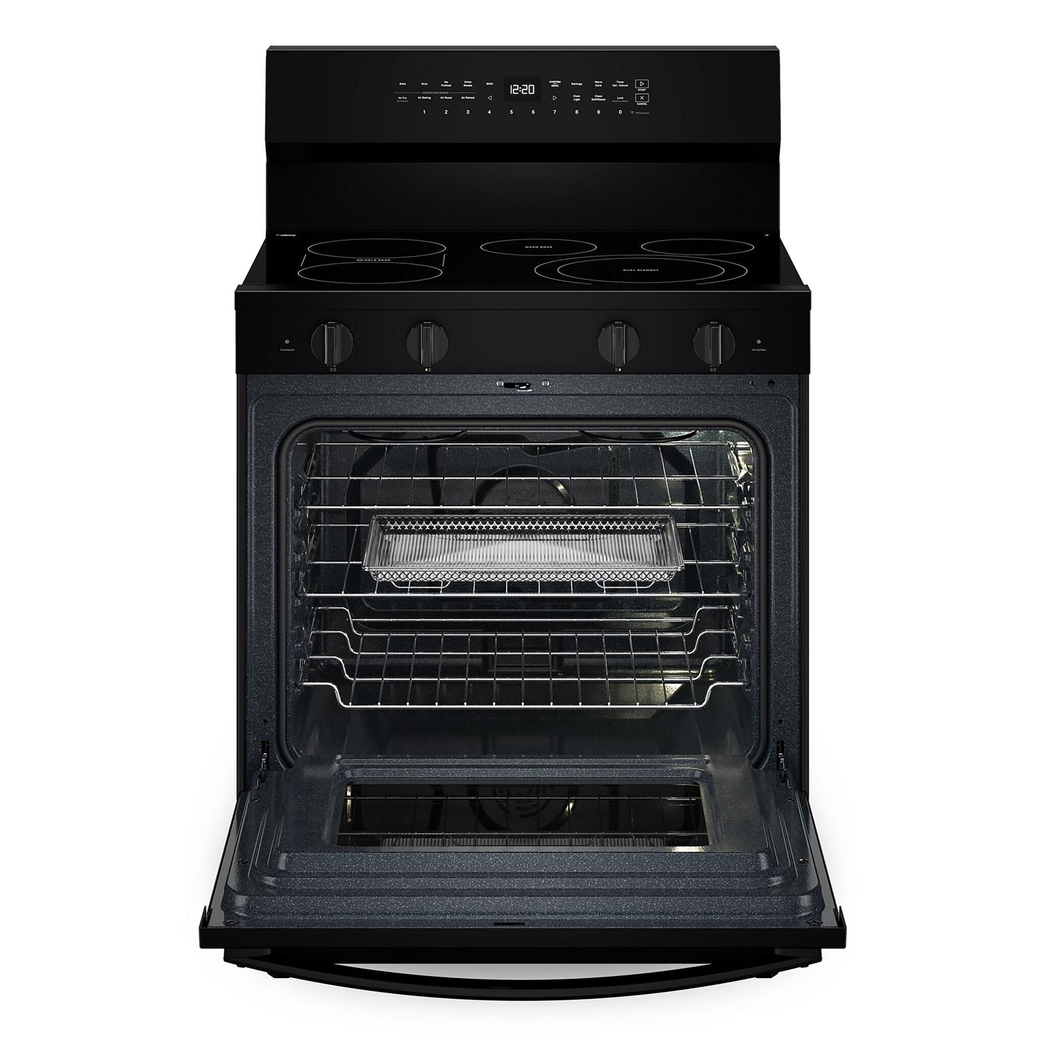 Whirlpool Black Freestanding Electric Range (5.3 Cu.Ft.) - YWFES7530RB