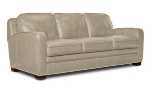 Wilmington Leather Sofa - Ivory