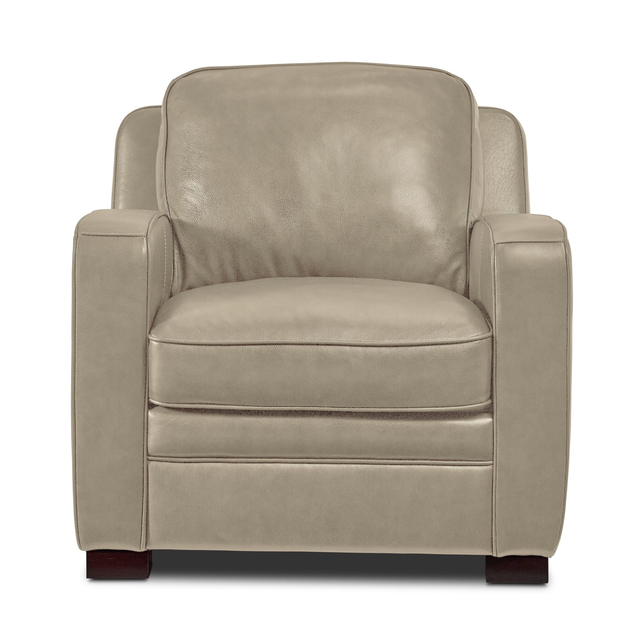Wilmington Leather Chair - Ivory