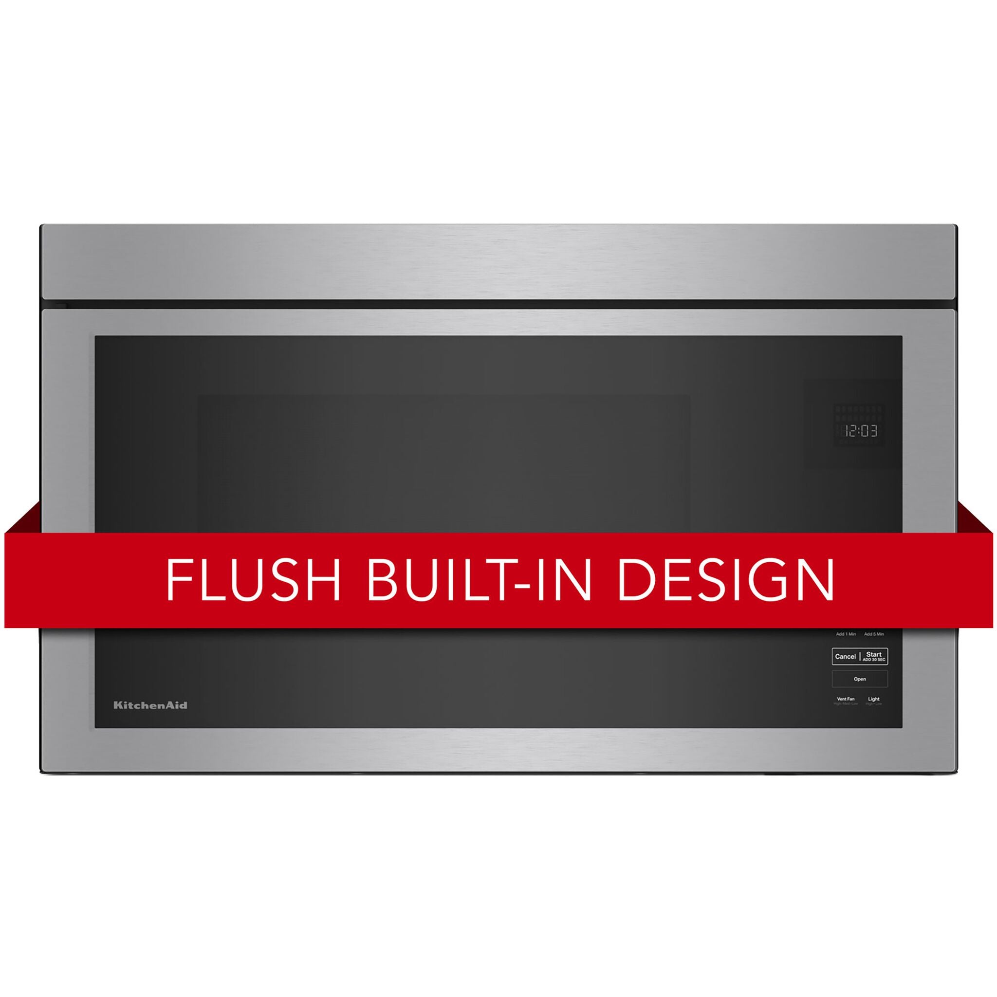 KitchenAid PrintShield Stainless Over-the-Range Microwave (1.10 Cu Ft) - YKMMF330PPS--