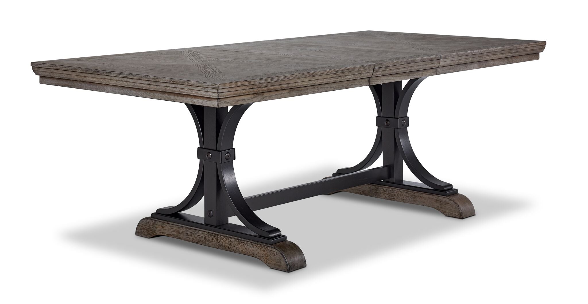 Yorkshire Extendable Dining Table - Warm Grey