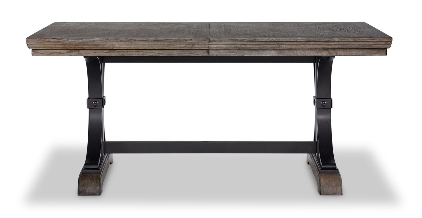 Yorkshire Extendable Dining Table - Warm Grey
