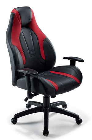 Zane Office Chair - Black, Red