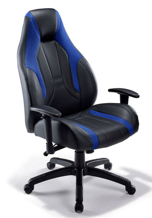 Zane Office Chair - Black, Blue