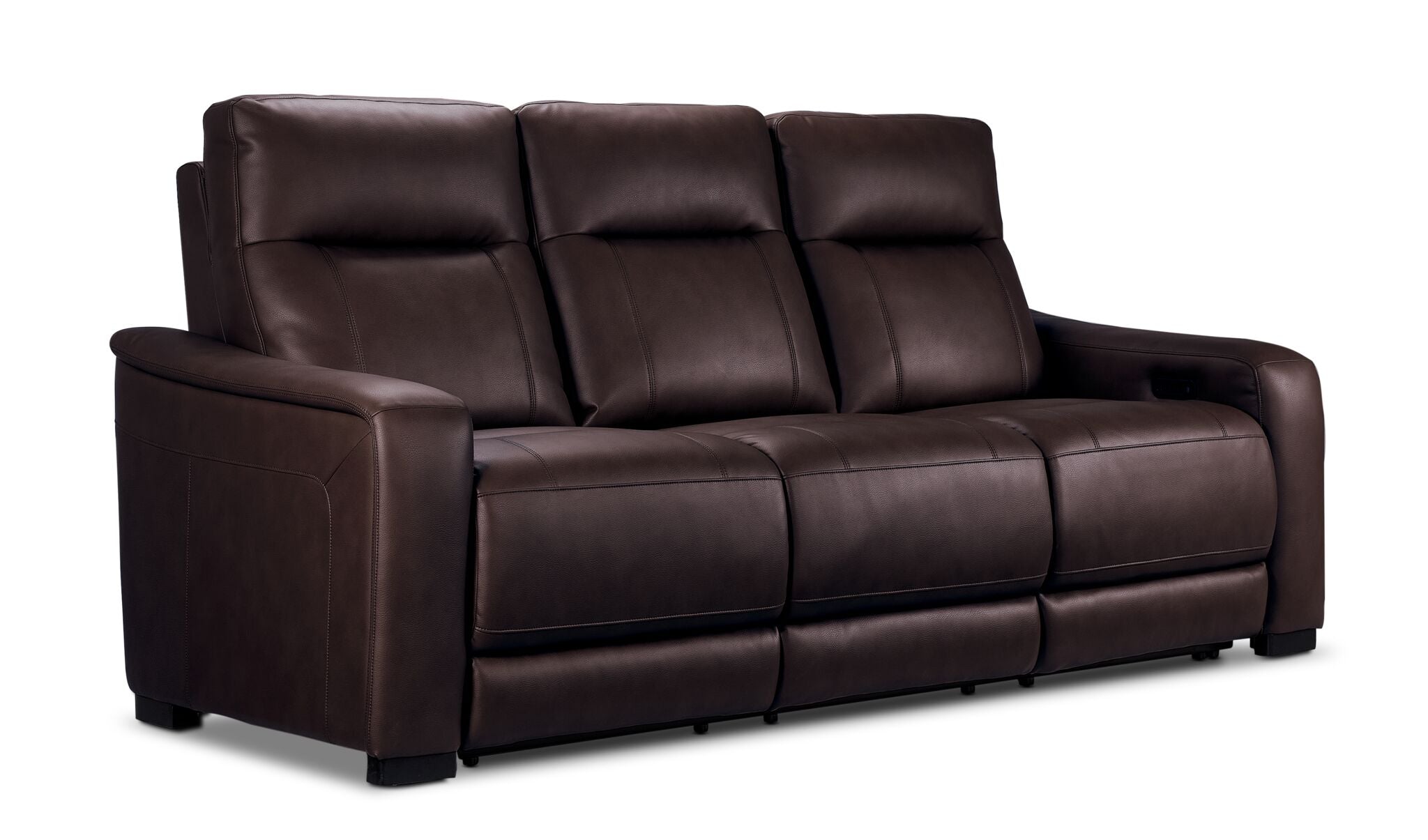 In Harmony - Zeppelin Power Reclining Sofa, Loveseat and Recliner Set - Brown