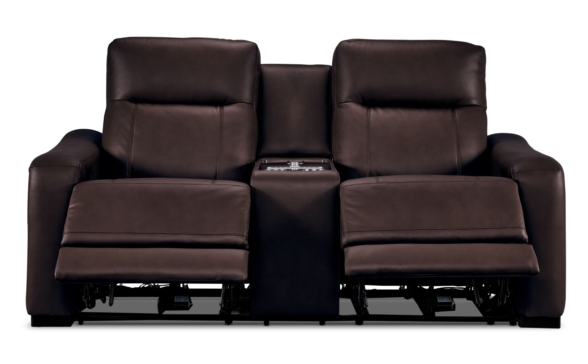 In Harmony - Zeppelin Power Reclining Loveseat - Brown