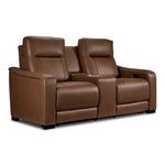 In Harmony - Zeppelin Power Reclining Loveseat - Tan