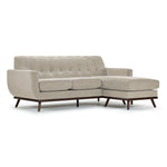 Ziva Chaise Sofa - Beige