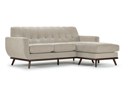 Ziva Chaise Sofa - Beige