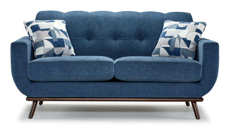 Ziva Loveseat - Blue | Leon's