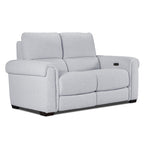Zoey Power Reclining Sofa, Loveseat and Recliner Set - Snow