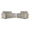 Zoey Power Reclining Sofa and Loveseat Set - Birch