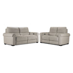 Zoey Power Reclining Sofa and Loveseat Set - Birch
