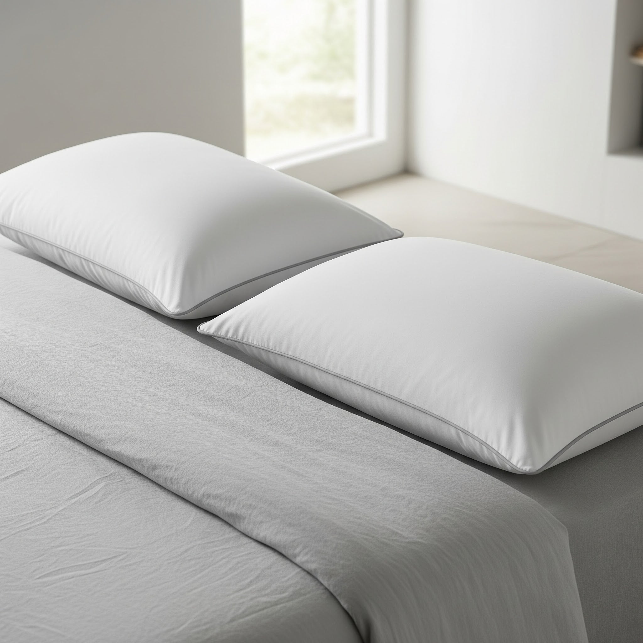 Cotton House 2 Pack 300 Thread Count Cotton King Pillow