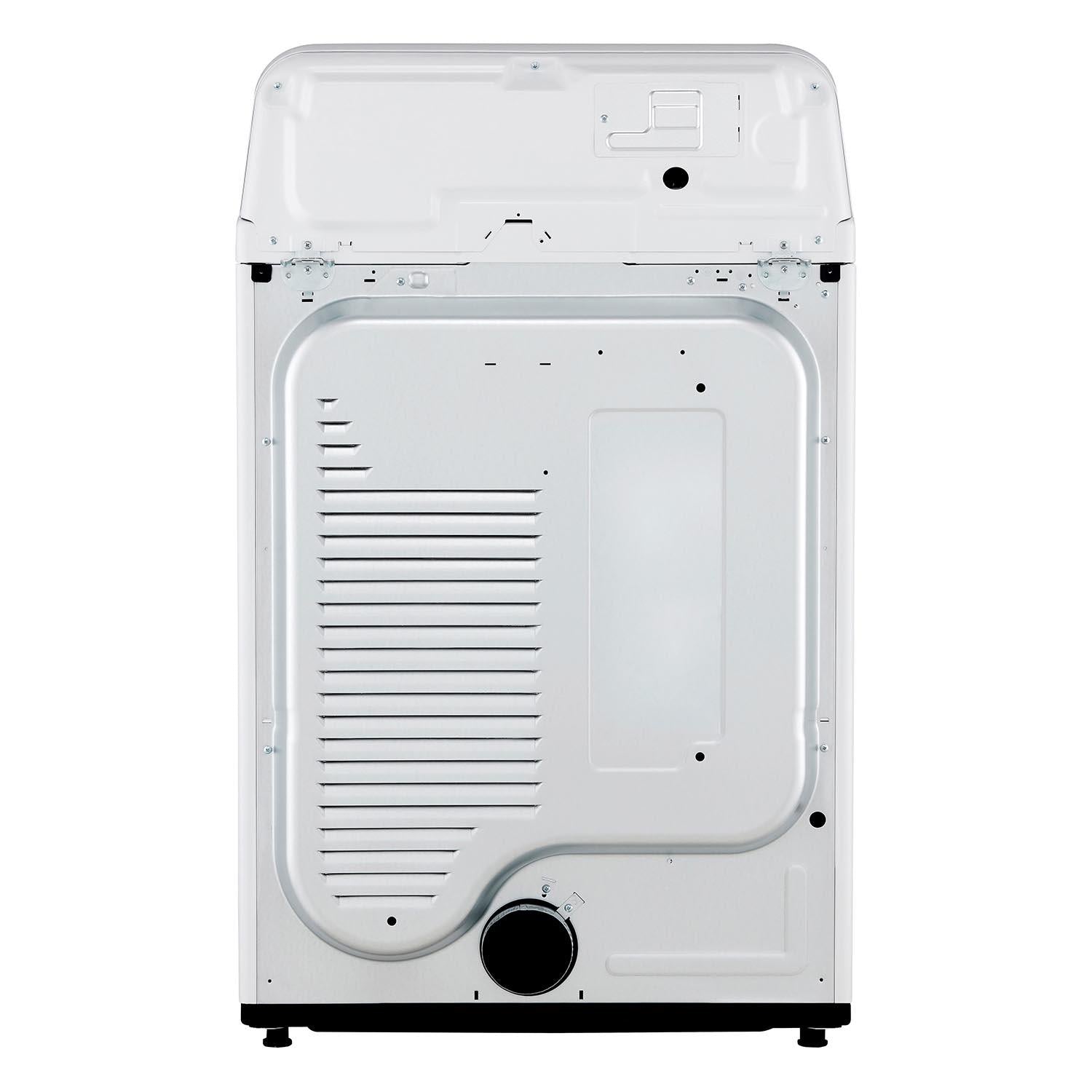 LG White Rear Control Energy Star Dryer with Sensor Dry (7.3 Cu. Ft) - DLE6100W