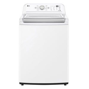 LG White Top Load Agitator Washer with 6Motion™ Technology (5.6 Cu. Ft) - WT7155CW