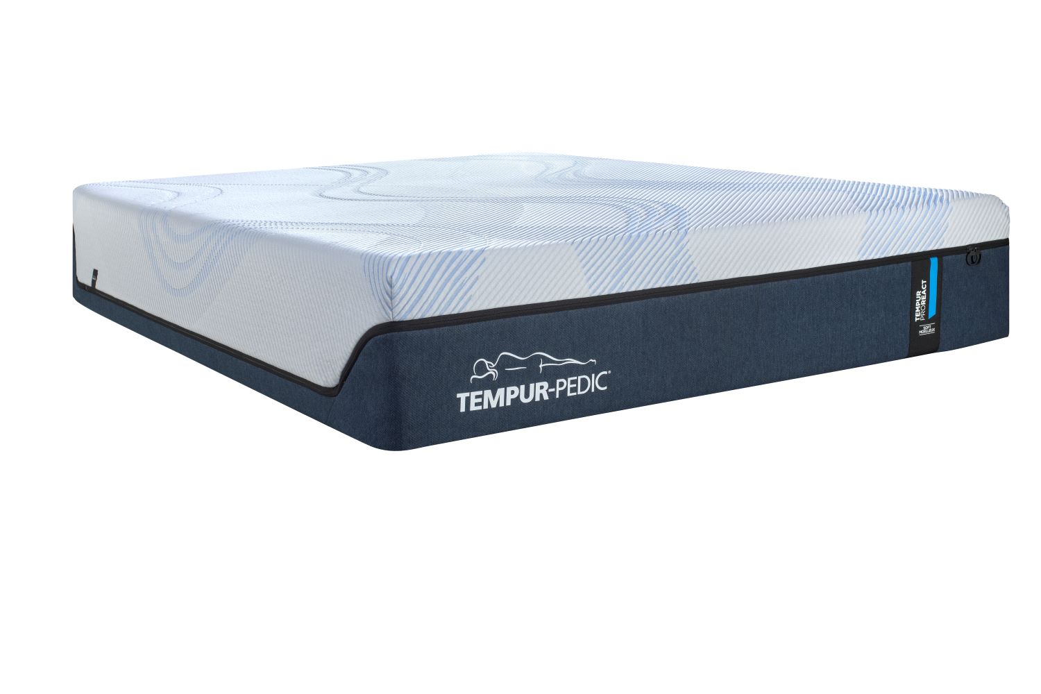 Tempur-Pedic Pro-React 2.0 Soft King Mattress and Split Boxspring Set