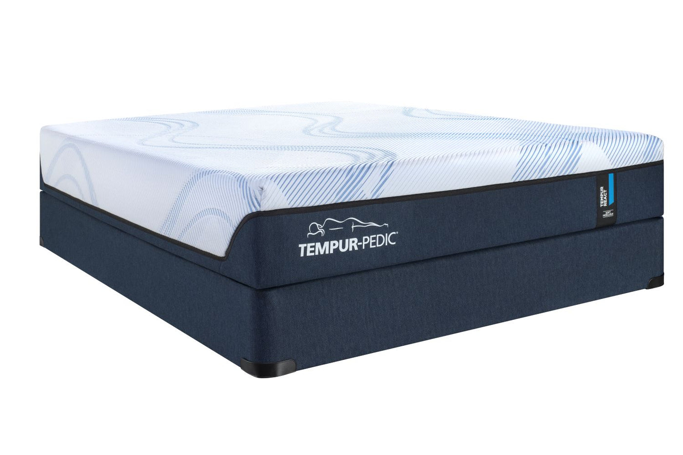 Tempur-Pedic React 2.0 Soft 11" Full Mattress and Boxspring Set