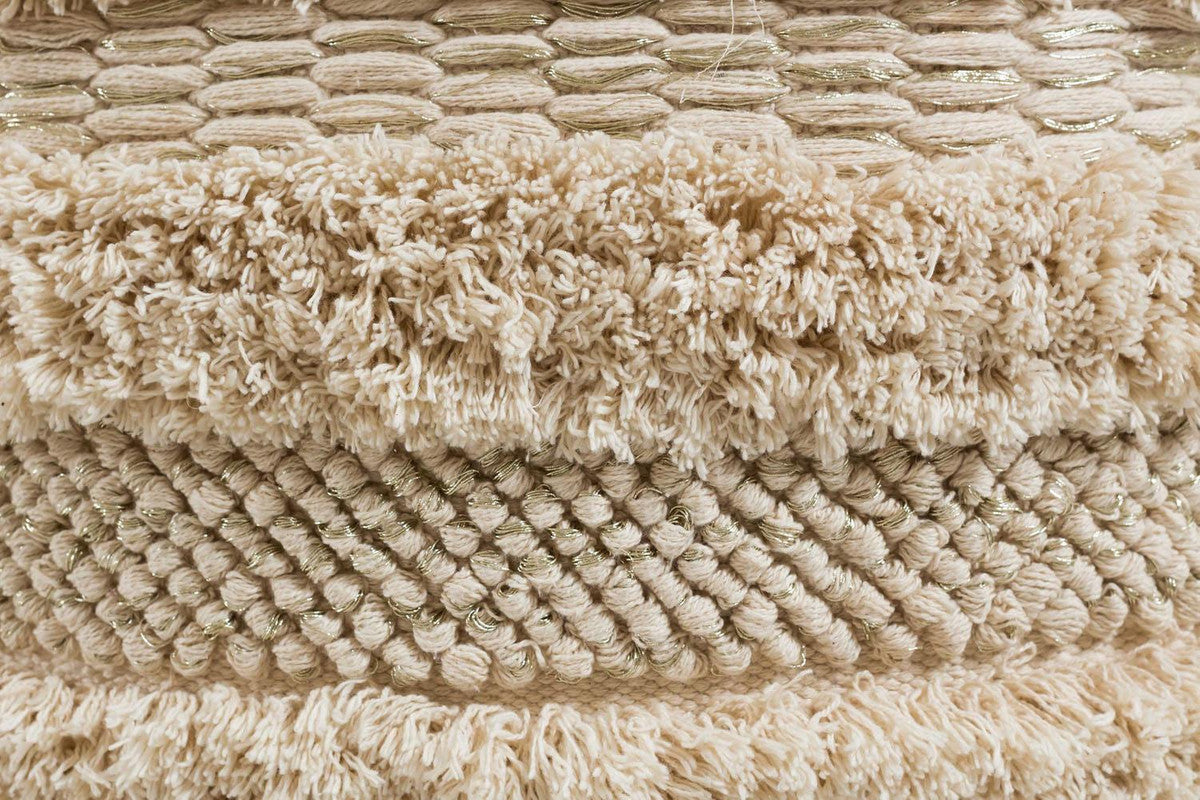 Watervail Textured Pouf