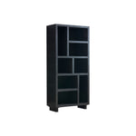 Tessan Bookcase - Dark Grey, Brown
