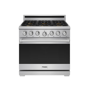 Thor Kitchen Stainless Steel Natural Gas Range (6.0 cu ft.) - XRG36E