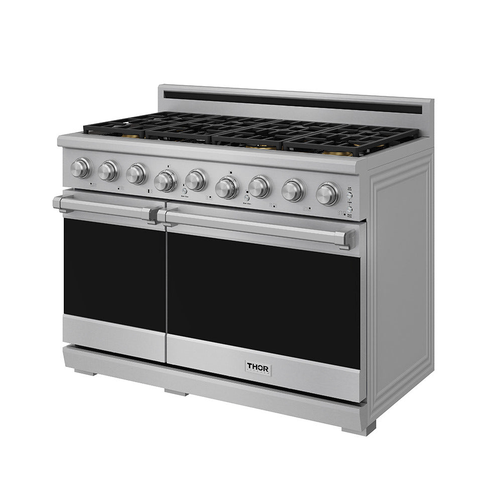 Thor Kitchen Stainless Steel Professional Natural Gas Range ( 7.6 Cu. Ft.) - XRG48E