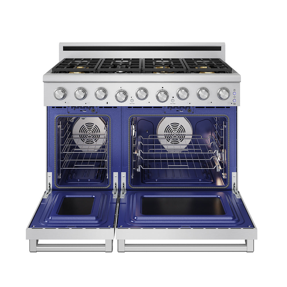 Thor Kitchen Stainless Steel Professional Natural Gas Range ( 7.6 Cu. Ft.) - XRG48E