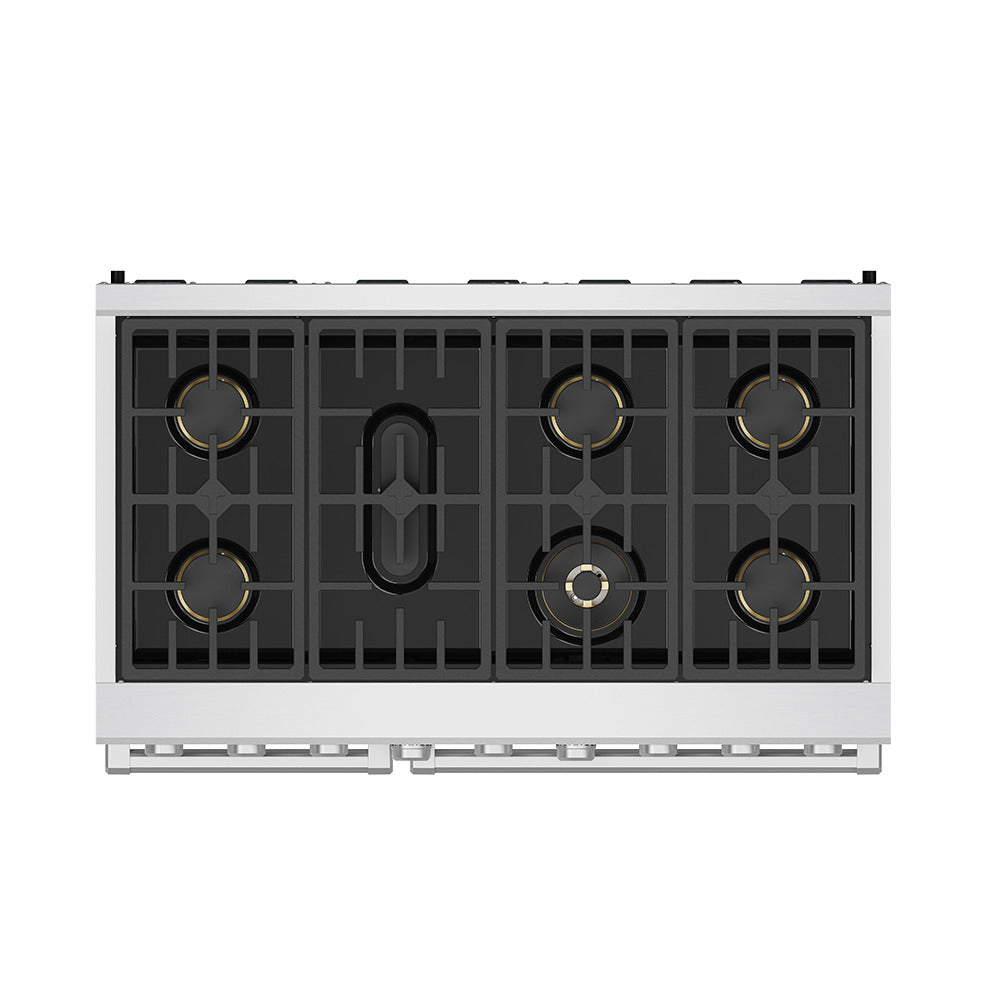 Thor Kitchen Stainless Steel Professional Natural Gas Range ( 7.6 Cu. Ft.) - XRG48E