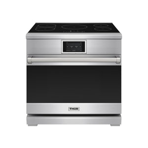 Thor Kitchen Stainless Steel Professional Induction Range (6 Cu. Ft.) - XRI36E