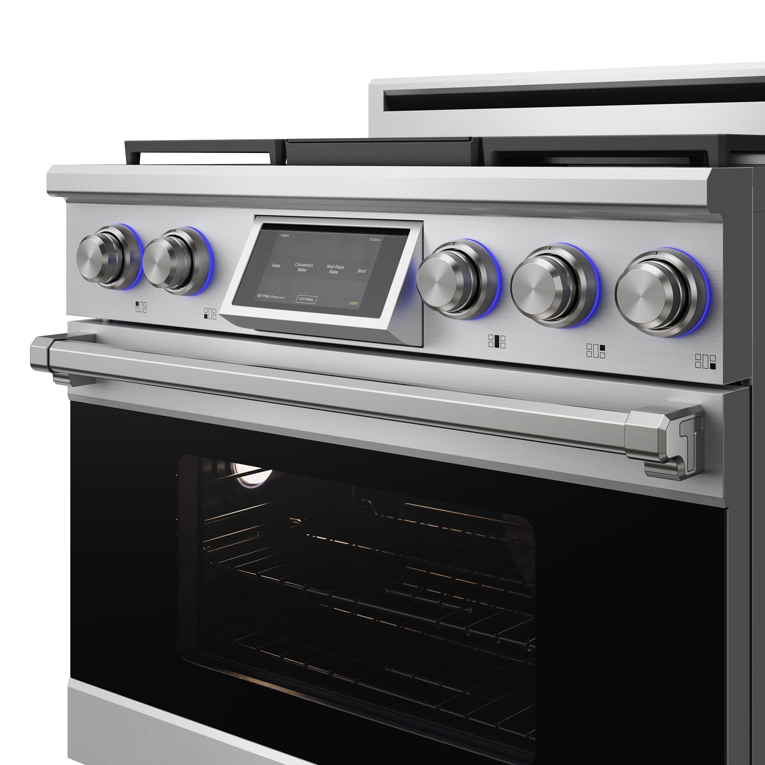 Thor Kitchen Stainless Steel 36" Dual Fuel Range (6.0 cu ft)- XRD36E