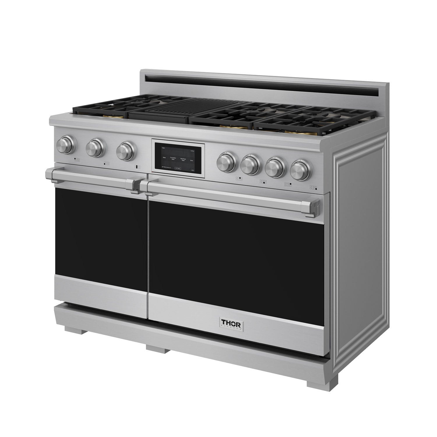 Thor Kitchen Stainless Steel 48" Dual Fuel Range (7.6 cu ft)- XRD48E