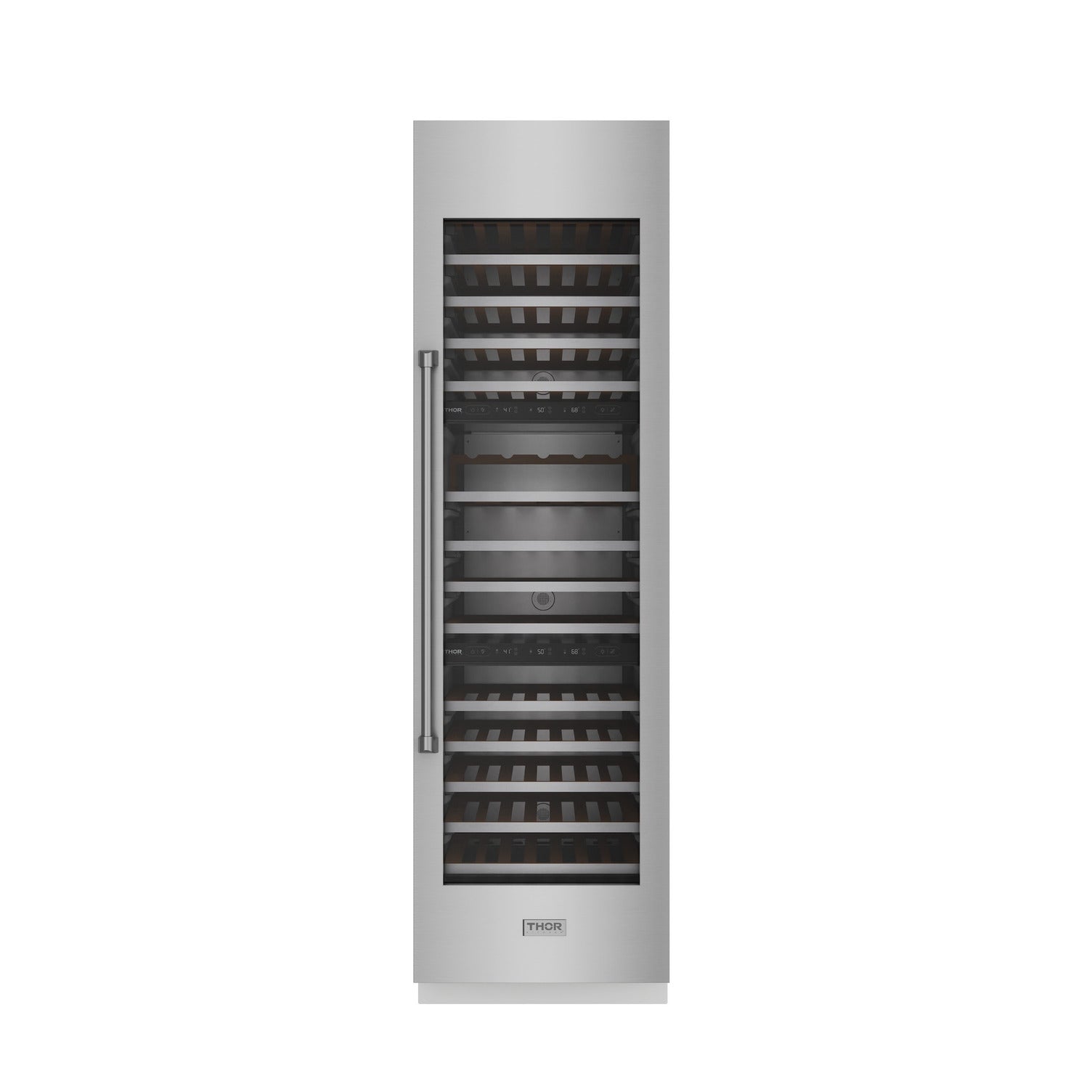 Thor Kitchen 24" 12.4 Cu. Ft. Stainless Steel Built-In Wine Cooler – XRF24CWC