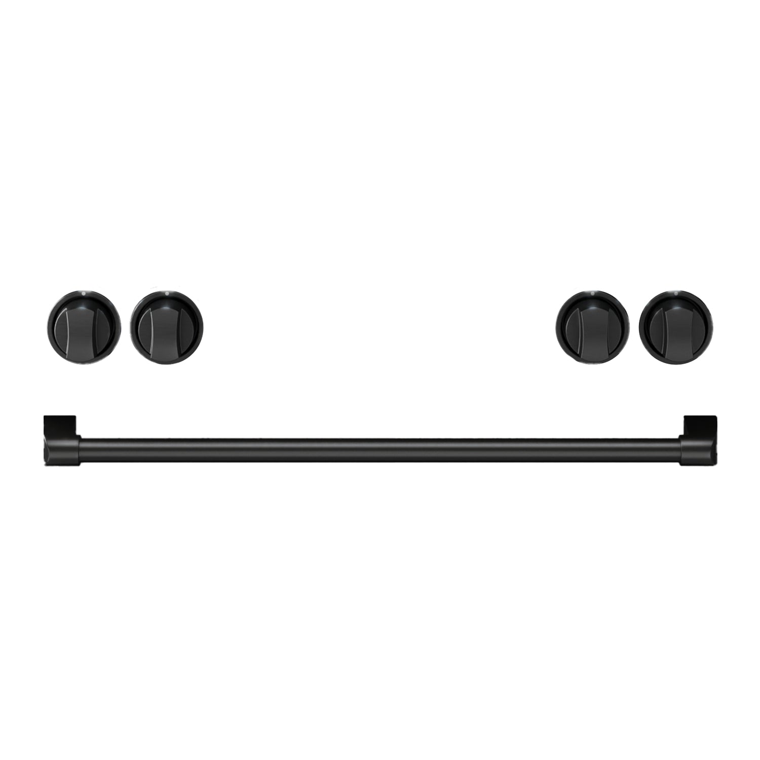 Thor Kitchen Black Handle and Knob Kit for 30” Gas Range - CKA-RG30-BLK