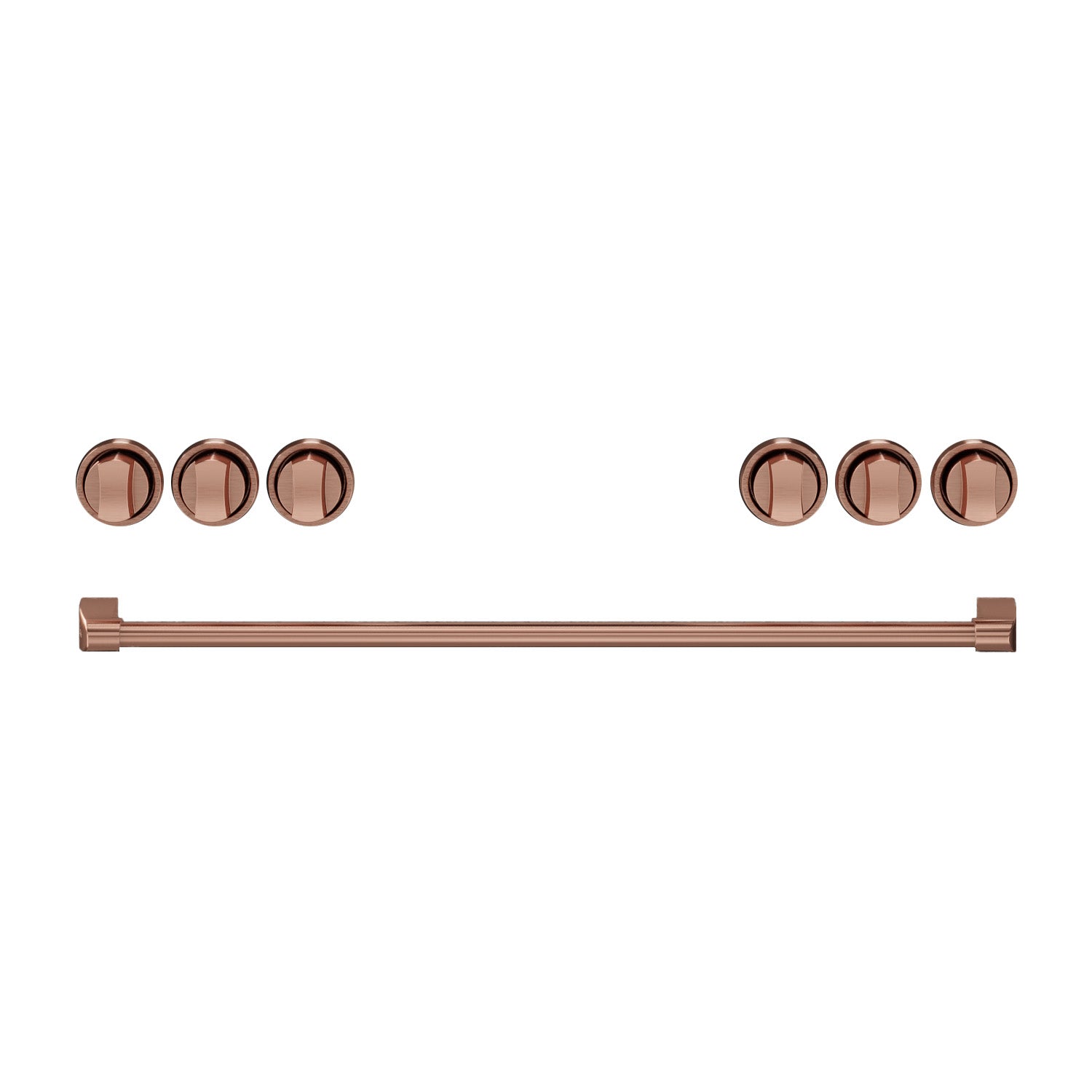 Thor Kitchen Rose Gold Handle and Knob Kit for 36” Gas Range - CKA-RG36-RSG