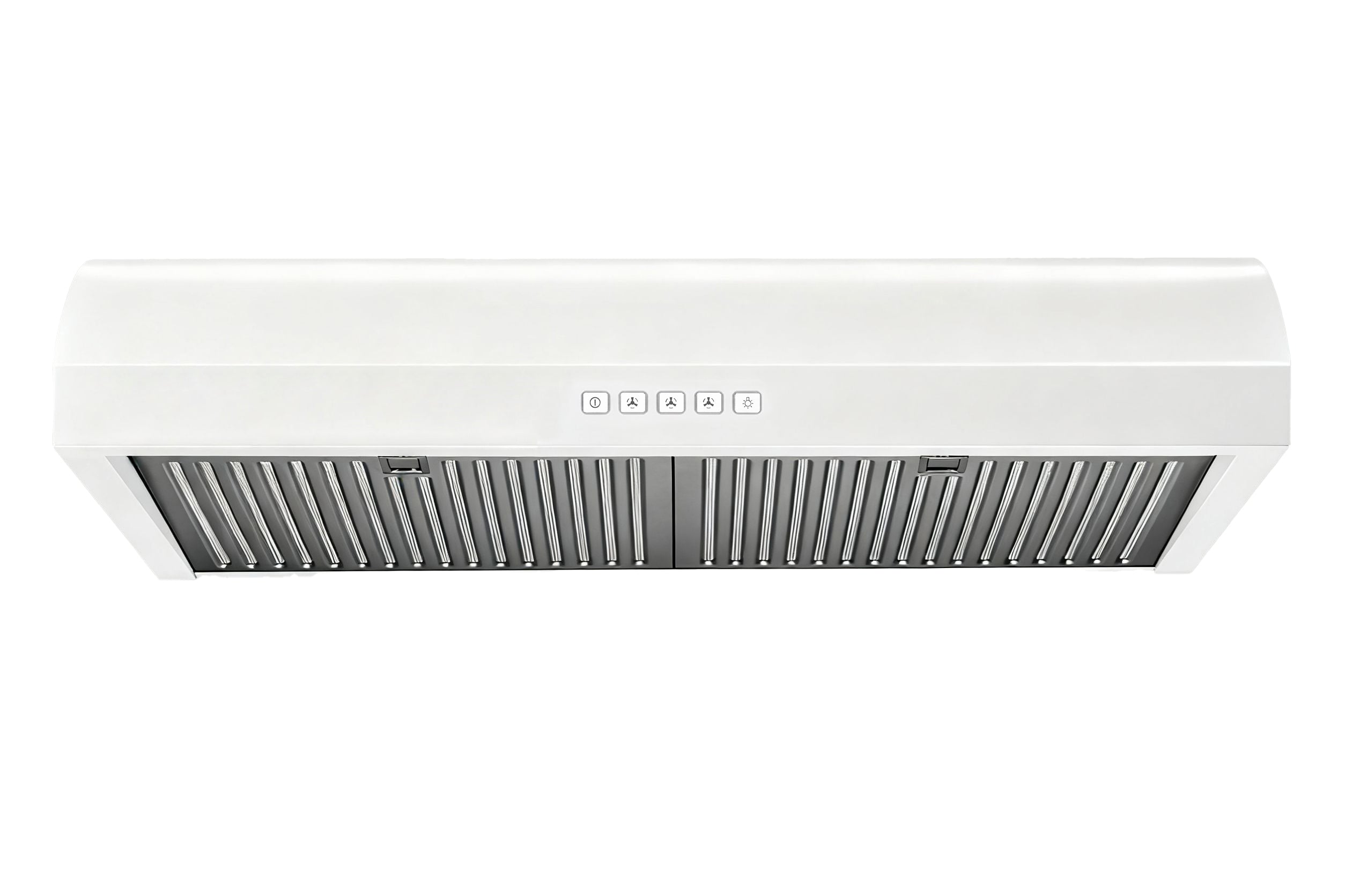 Hauslane Chef Series White 30" 400 CFM Under Cabinet Range Hood - UC-B018WHT-30