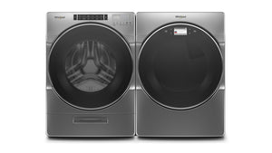 Whirlpool Chrome Shadow Front-Load Washer (5.8 cu. ft.) & Gas Dryer (7.4 cu. ft.) - WFW8620HC/WGD9620HC