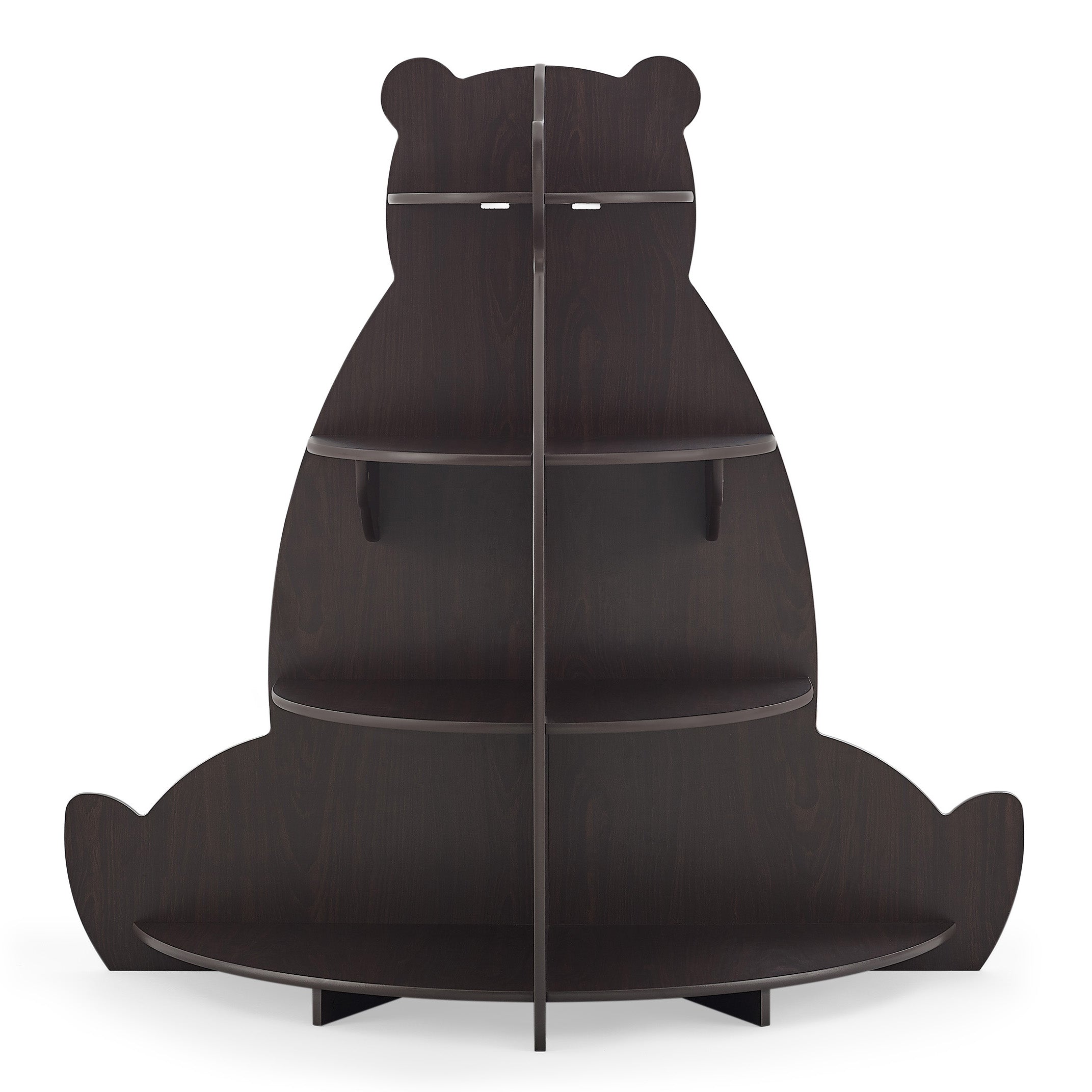 Bear Bookcase - Brown